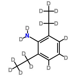 二乙基苯胺-d15结构式