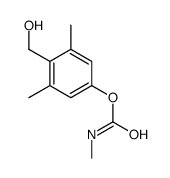 [4-(hydroxymethyl)-3,5-dimethylphenyl] N-methylcarbamate结构式