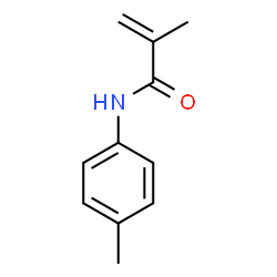 2-METHYL-N-P-TOLYL-ACRYLAMIDE结构式