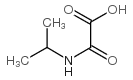 2-(异丙基氨基)-2-氧代乙酸结构式