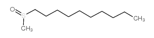 1-methylsulfinyldecane Structure
