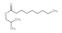 壬酸异丁酯结构式
