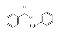 Cyclohexylammonium benzoate structure