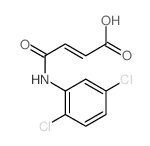 2-Butenoic acid,4-[(2,5-dichlorophenyl)amino]-4-oxo-, (Z)- (9CI) Structure