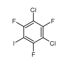 1,3-Dichloro-2,4,6-trifluoro-5-iodobenzene Structure