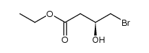 Ethyl 4-bromo-3-hydroxybutanoate Structure