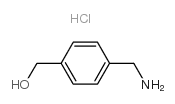 (4-氨甲基)苯甲醇盐酸盐结构式