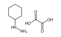 Cyclohexylhydrazine ethanedioate (1:1)结构式