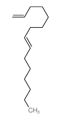 (8E)-pentadeca-1,8-diene Structure