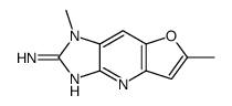 2-Amino-1,6-dimethylfuro[3,2-e]imidazo[4,5-b]pyridine Structure