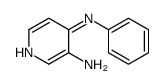 N4-苯基吡啶-3,4-二胺结构式