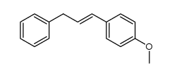 (E)-1-methoxy-4-(3-phenyl-1-propen-1-yl)benzene结构式
