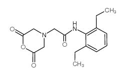 N-(2,6-二乙基苯氨羰基甲基)亚氨基二乙酸酐结构式