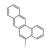 Benz[a]anthracene,5-fluoro- Structure