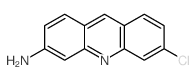 6-chloroacridin-3-amine结构式