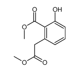 methyl 2-hydroxy-6-(2-methoxy-2-oxoethyl)benzoate Structure