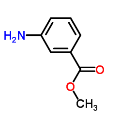3-氨基苯甲酸甲酯结构式