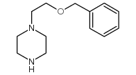 1-(2-benzyloxy-ethyl)-piperazine Structure