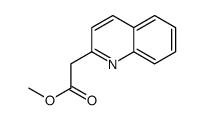 2-Quinolineacetic acid methyl ester Structure