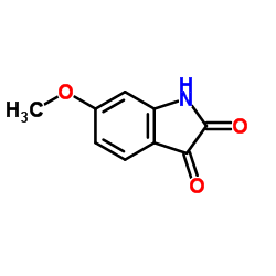 6-Methoxyindoline-2,3-dione structure