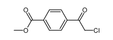 methyl 4-(2-chloroacetyl)benzoate Structure