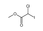 Chloroiodoacetic acid methyl ester结构式