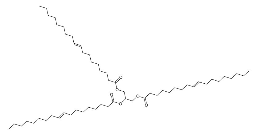 1,2,3-Trielaidoyl Glycerol structure