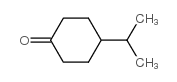 4-ISOPROPYLCYCLOHEXANONE Structure