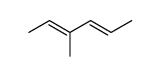 E,E-3-methyl-2,4-hexadiene Structure