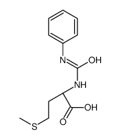 (2S)-4-methylsulfanyl-2-(phenylcarbamoylamino)butanoic acid结构式