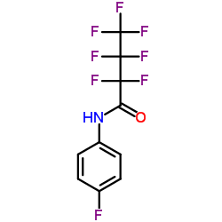 2,2,3,3,4,4,4-Heptafluoro-N-(4-fluorophenyl)butanamide structure