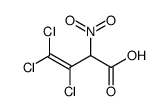 3,4,4-trichloro-2-nitrobut-3-enoic acid结构式