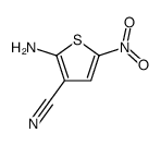2-amino-5-nitrothiophene-3-carbonitrile Structure