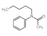 Acetamide, N-pentyl-N-phenyl-结构式