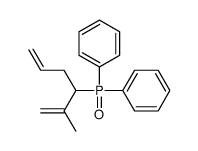 [2-methylhexa-1,5-dien-3-yl(phenyl)phosphoryl]benzene Structure