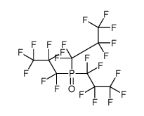 1-[bis(1,1,2,2,3,3,3-heptafluoropropyl)phosphoryl]-1,1,2,2,3,3,3-heptafluoropropane结构式