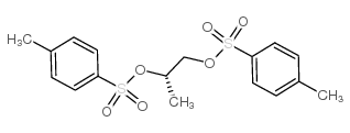 (S)-(-)-1,2-丙二醇Di-甲苯磺酸盐结构式