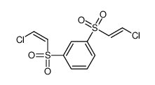 1,3-bis(2-chloroethenylsulfonyl)benzene结构式