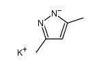 K{(3,5-Me2pz)(THF)} Structure