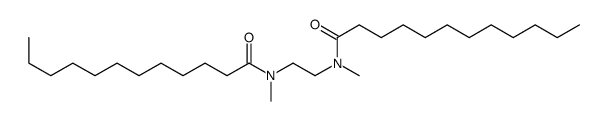 N-[2-[dodecanoyl(methyl)amino]ethyl]-N-methyldodecanamide Structure