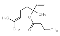 3,7-二甲基-1,6-壬二烯-3-醇醋酸酯结构式