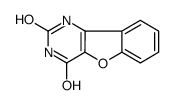 苯并呋喃并[3,2-d]嘧啶-2,4(1H,3H)-二酮结构式