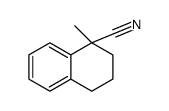 1-methyl-3,4-dihydro-2H-naphthalene-1-carbonitrile结构式
