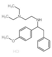 1,2-Ethanediamine,N1,N1-diethyl-N2-[1-(4-methoxyphenyl)-2-phenylethyl]-, hydrochloride (1:2) picture