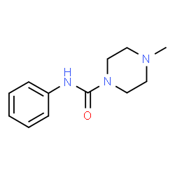 4-甲基-N-苯基哌嗪-1-噁唑甲酰胺结构式