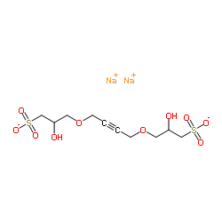 丁炔基氯醇醚硫酸钠盐结构式