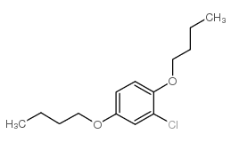 1-氯-2,5-二丁氧基苯结构式