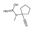 Urea, N-(1-cyanocyclopentyl)-N-methyl- (9CI) Structure
