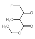 Butanoic acid,4-fluoro-2-methyl-3-oxo-, ethyl ester structure