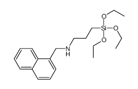 N-(naphthalen-1-ylmethyl)-3-triethoxysilylpropan-1-amine Structure
